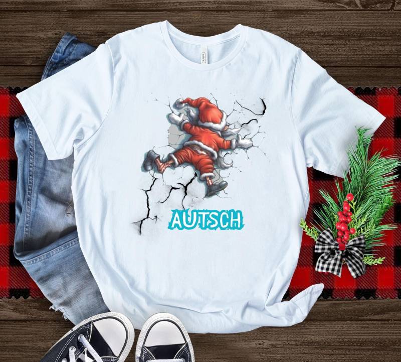 Santa Claus Shirt Weihnachten - Weihnachts Shirts T-Shirt Weihnachtsmann Lustiges X-Mas von WarmHugCotton