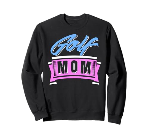 Retro Golf Mama Humor Stilvoll für Damen Sweatshirt von Sprüche für Golfspielerinnen