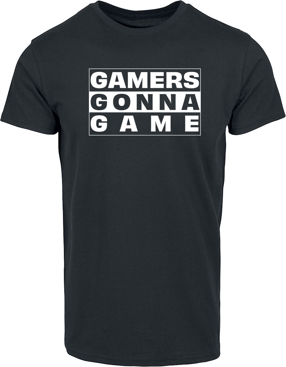 Sprüche - Gaming T-Shirt - Gamers Gonna Game - S - für Männer - Größe S - schwarz  - EMP exklusives Merchandise! von Sprüche