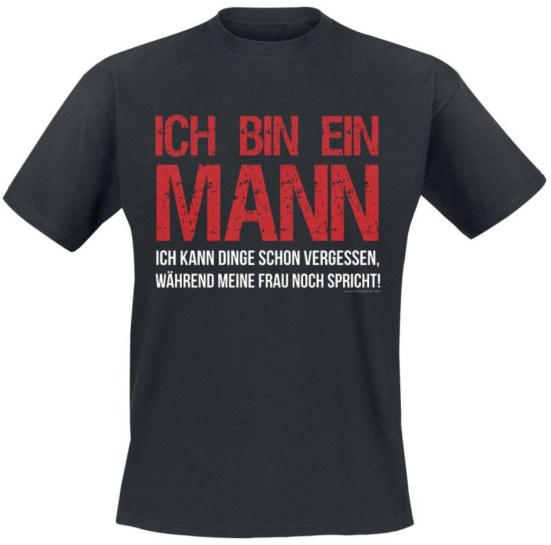 Sprüche Ich bin ein Mann T-Shirt schwarz in 3XL Sprüche Ich bin ein Mann T-Shirt schwarz in 3XL von Sprüche