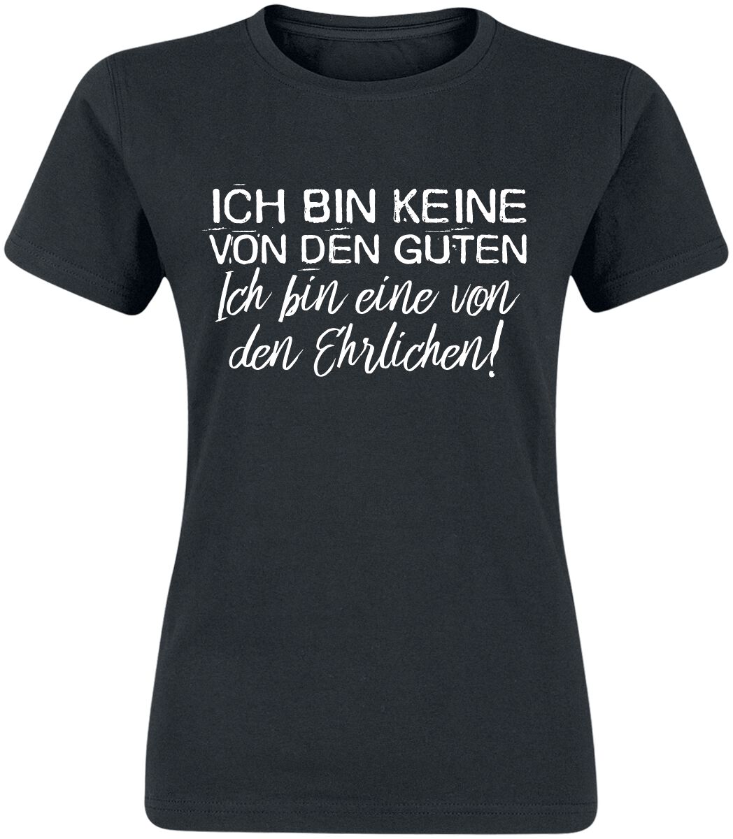 Sprüche Ich bin keine von den Guten T-Shirt schwarz in M von Sprüche