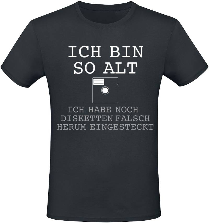 Sprüche Ich bin so alt T-Shirt schwarz in XL von Sprüche