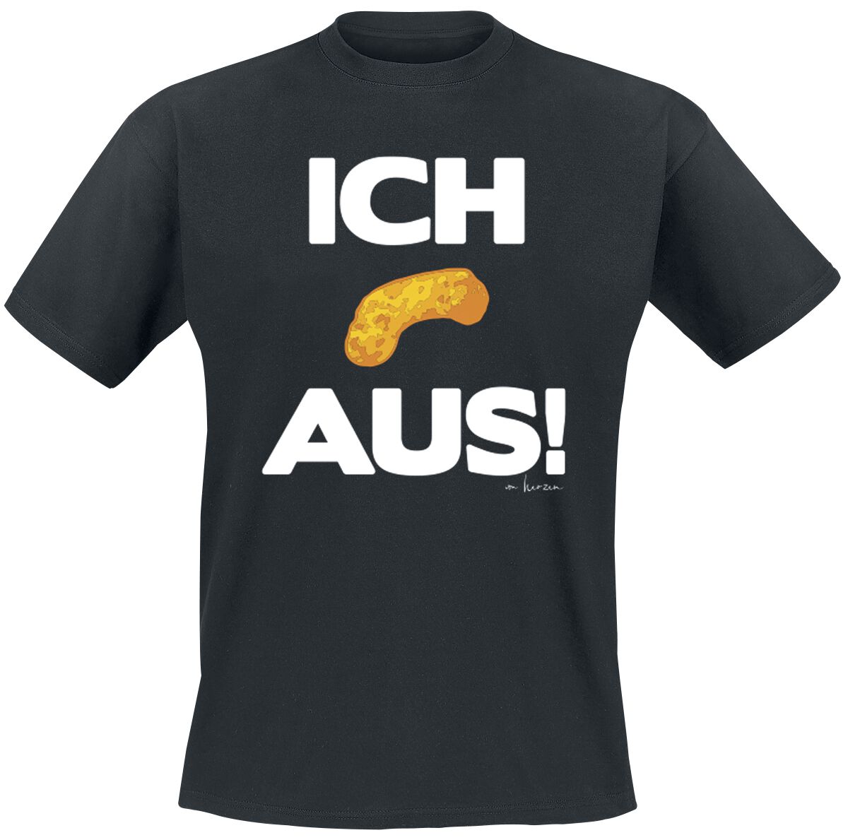 Sprüche Ich flip aus T-Shirt schwarz in XL von Sprüche