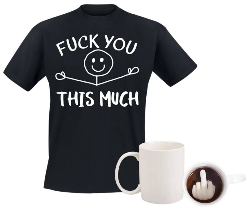 Sprüche Mittelfinger Bundle Fanpaket schwarz von Sprüche