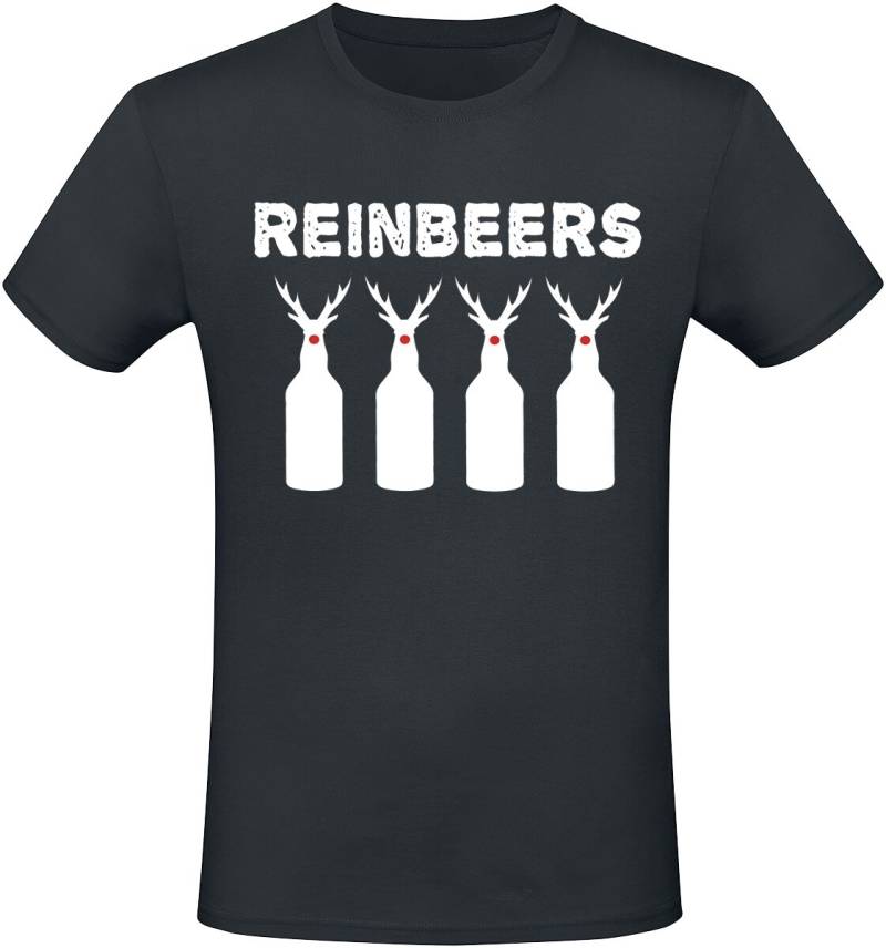 Sprüche Reinbeers T-Shirt schwarz in L von Sprüche