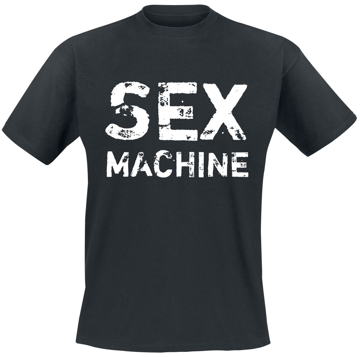 Sprüche T-Shirt - Sex Machine - M bis 3XL - für Männer - Größe L - schwarz von Sprüche