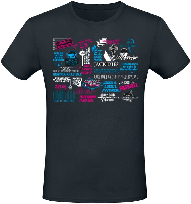 Sprüche T-Shirt - Spoiler - M bis 3XL - für Männer - Größe 3XL - schwarz von Sprüche