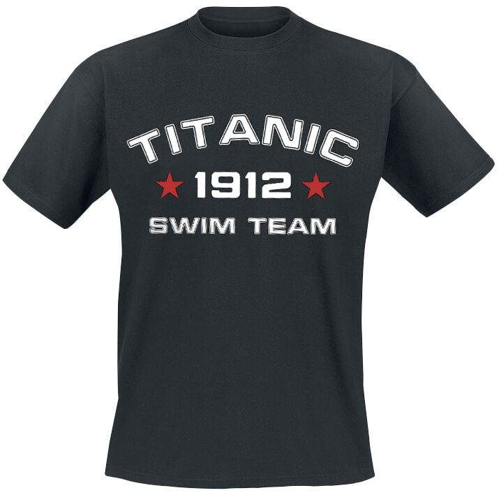 Sprüche Titanic Swim Team T-Shirt schwarz in XL Sprüche Titanic Swim Team T-Shirt schwarz in XL von Sprüche