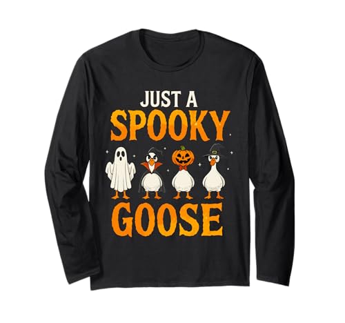 Lustige Halloween Gans Kostüm Geschenkidee für Kinder Langarmshirt Lustige Halloween Gans Kostüm Geschenkidee für Kinder Langarmshirt von Spukige Gänse Bande