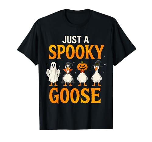 Lustige Halloween Gans Kostüm Geschenkidee für Kinder T-Shirt Lustige Halloween Gans Kostüm Geschenkidee für Kinder T-Shirt von Spukige Gänse Bande