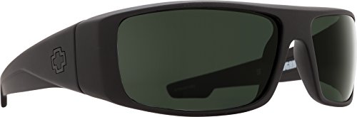 Spy Unisex Logan Sonnenbrille, Soft Matte Black von Spy