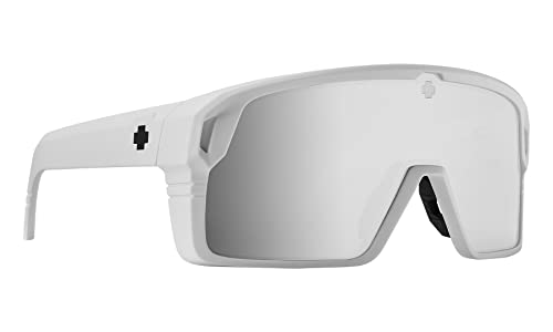 Spy Unisex Monolith Sonnenbrille, Matte White von Spy