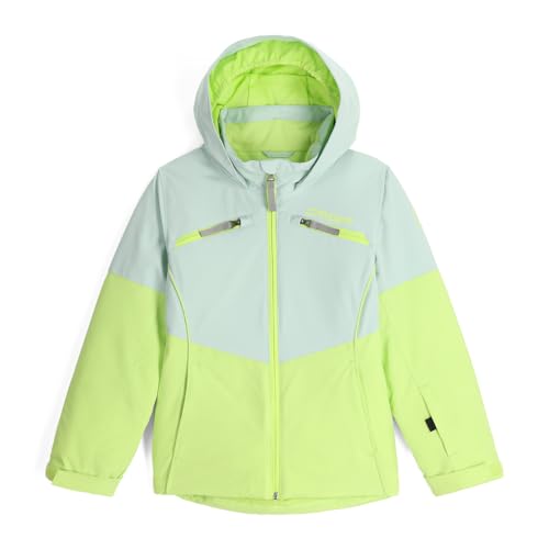 Spyder CAMILLE JACKET, Girls, Winter Green, M von Spyder