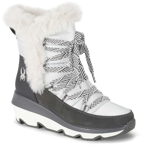 Spyder Damen Camden 2 Isolierte Winterstiefel, GRAU, 40.5 EU von Spyder