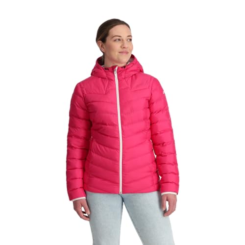 Spyder Damen Peak Synthetic Down Skijacke, Pink, S von Spyder