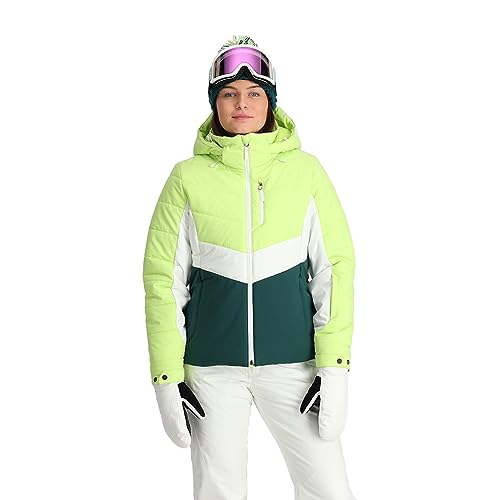 Spyder Damen Standard Haven Isolierte Skijacke Lime Ice von Spyder