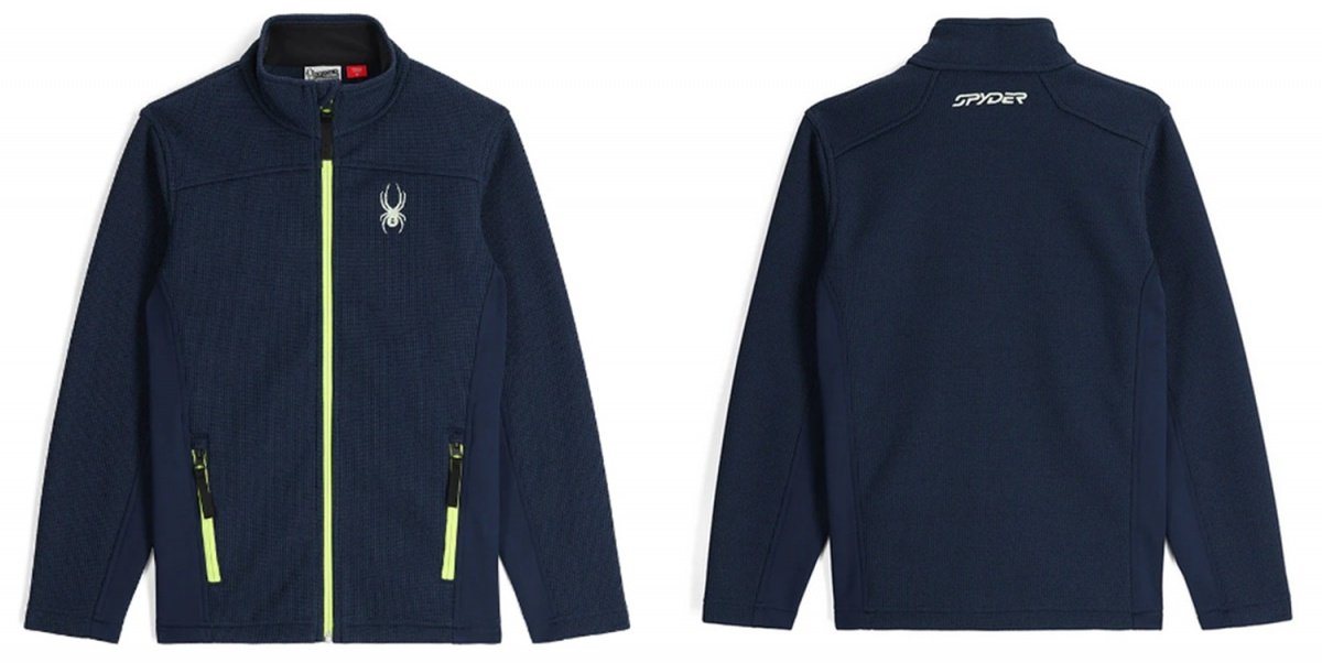 Spyder Fleecejacke Spyder Bandit Full Zip Jacket Kinder Fleece Jacke 38C485304 TNV von Spyder