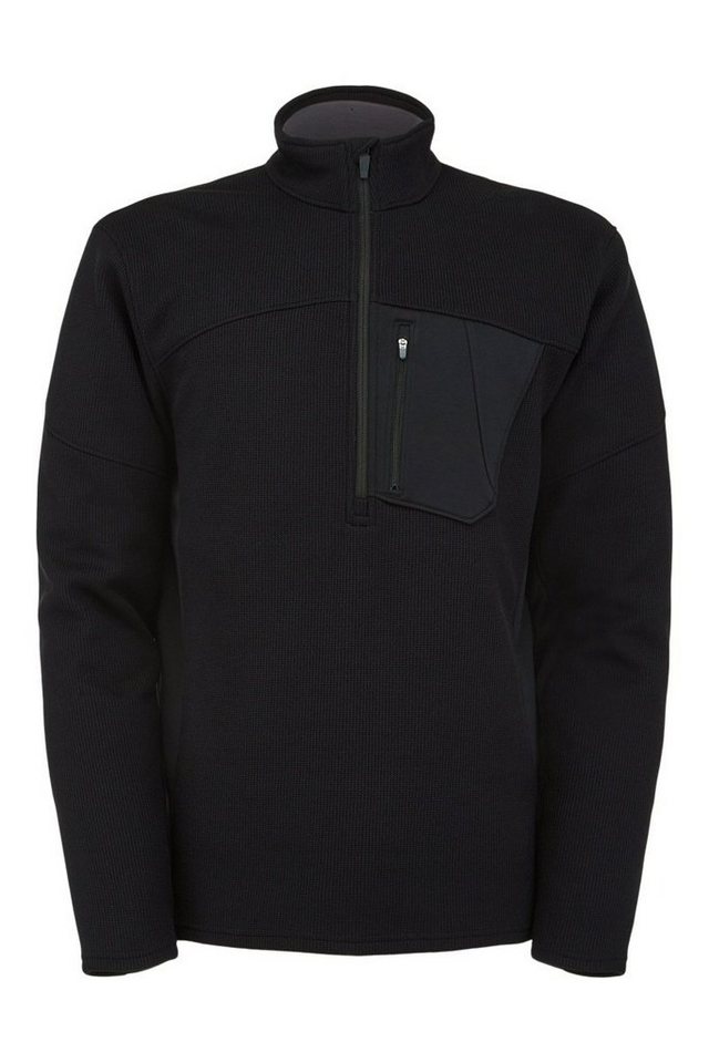 Spyder Fleecepullover Spyder Bandit Half Zip Fleece Jacket Herren Fleece Pullover 205028 001 von Spyder