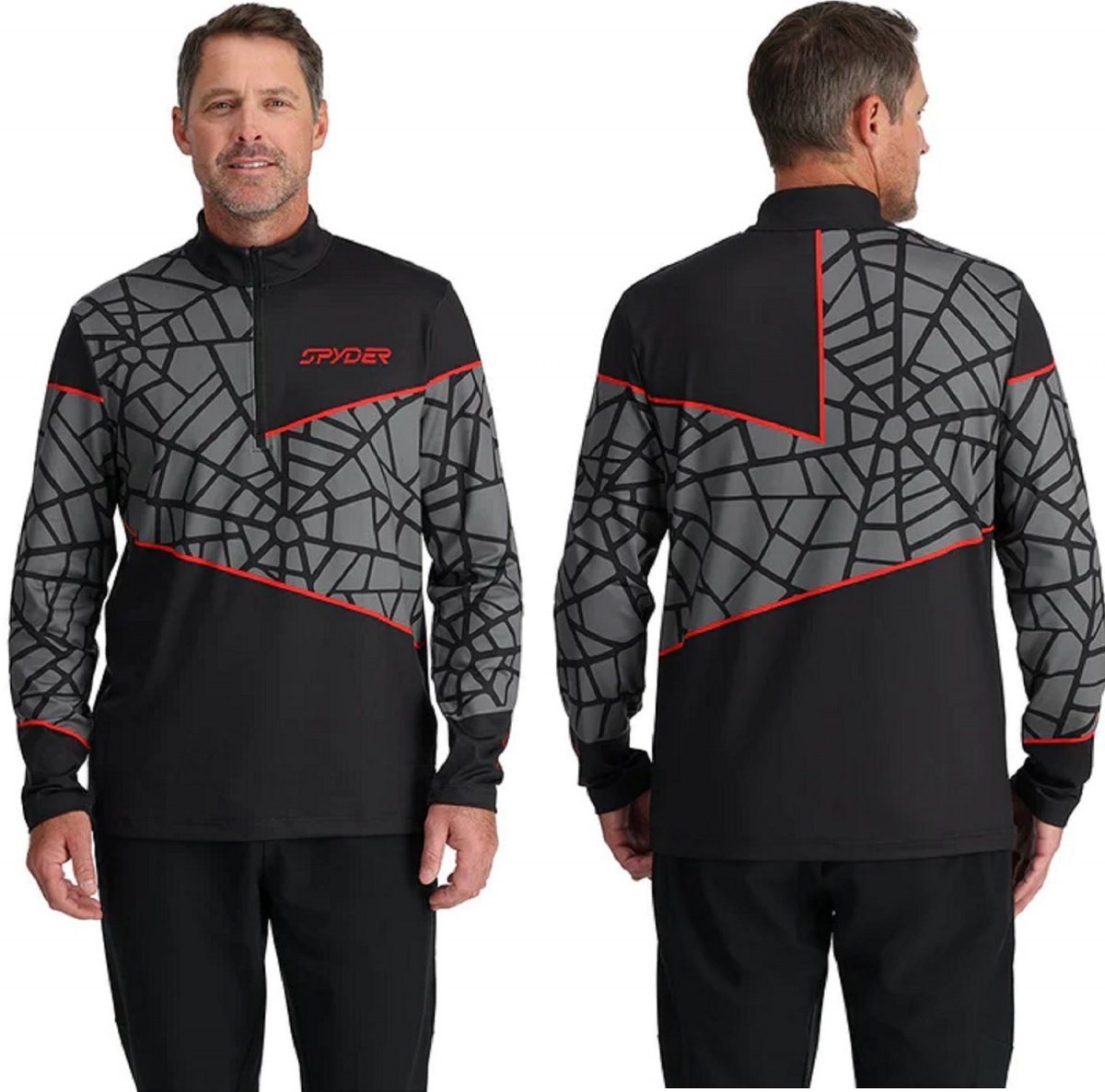 Spyder Funktionsshirt Spyder Vital 1/2 Zip T-Neck Herren Skirolli Funktionsshirt 38A125310 von Spyder