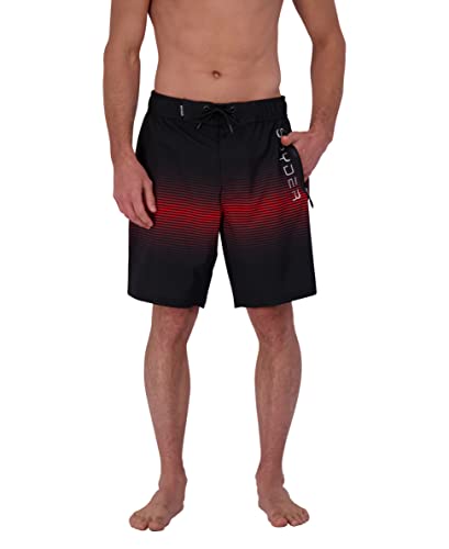 Spyder Herren-Badehose, schnelltrocknend, leicht, Stretch, 22,9 cm, schwarz, Large von Spyder