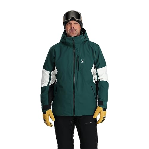 Spyder Herren Jacke Winterjacke Outdoorjacke Skijacke Epiphany Jacket, Farbe:Grün, Artikel:-CPG cypress green, Größe:L Spyder Herren Jacke Winterjacke Outdoorjacke Skijacke Epiphany Jacket, Farbe:Grün, Artikel:-CPG cypress green, Größe:L von Spyder
