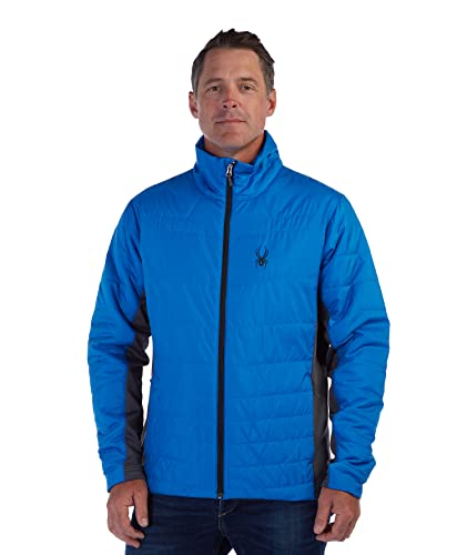 Spyder Herren Peak Zip Isolierte Midlayer Puff Skijacke Isolationsjacke, Collegiate, XL Spyder Herren Peak Zip Isolierte Midlayer Puff Skijacke Isolationsjacke, Collegiate, XL von Spyder