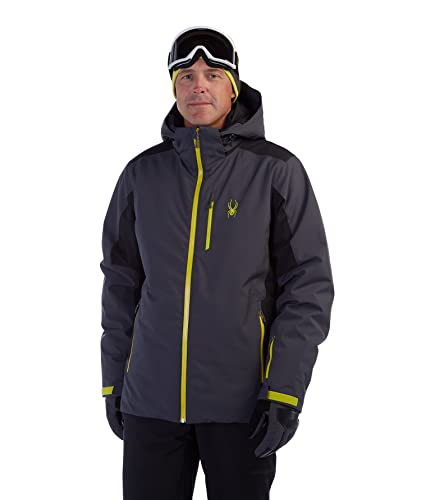 Spyder Herren Vertex Jacke, Ebenholz, Large von Spyder