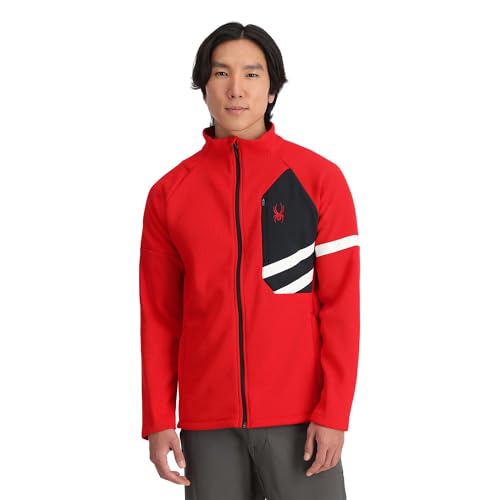 Spyder Herren Wengen Bandit Zip Fleecejacke von Spyder