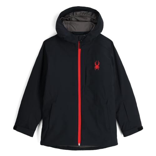 Spyder Jungen Chief Jacket Jacke, Schwarz, X-Large von Spyder
