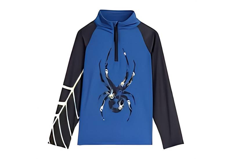 Spyder Langarmshirt Bug 1/2 Zip Skipullover für Kinder von Spyder