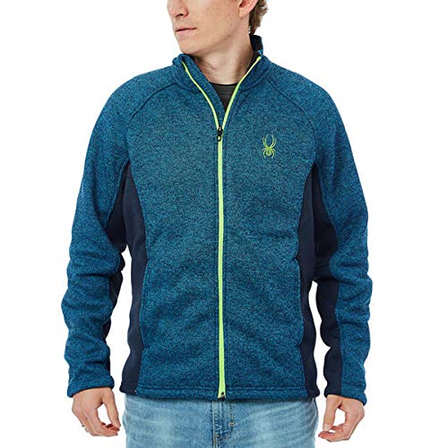 Spyder Men’s Foremost Full Zip Jacket (M, Blue) von Spyder