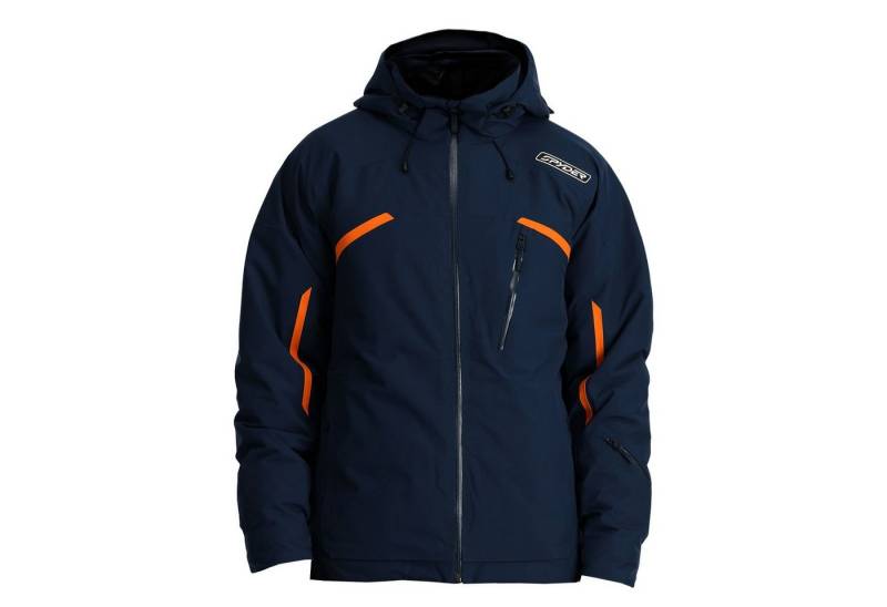 Spyder Skijacke Leader Jacket mit verstell- und abnehmbarem Schneefang von Spyder