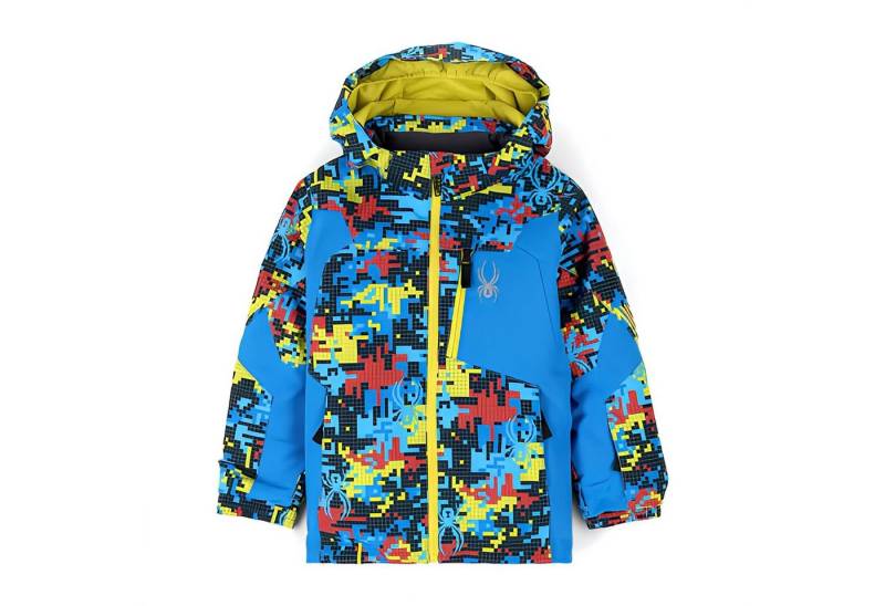 Spyder Skijacke Mini Leader Skijacke für Kinder - Farbe citron von Spyder