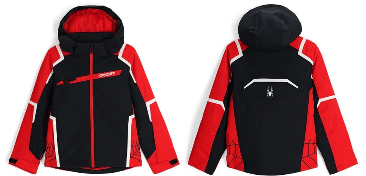 Spyder Skijacke Spyder Challenger Jacket Kinder Skijacke Winterjacke 38SG075314 BLK von Spyder