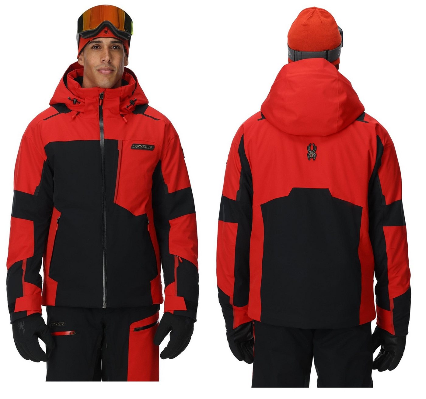 Spyder Skijacke Spyder Leader Jacket Herren Skijacke Winterjacke 38SA073514 BLK2 von Spyder