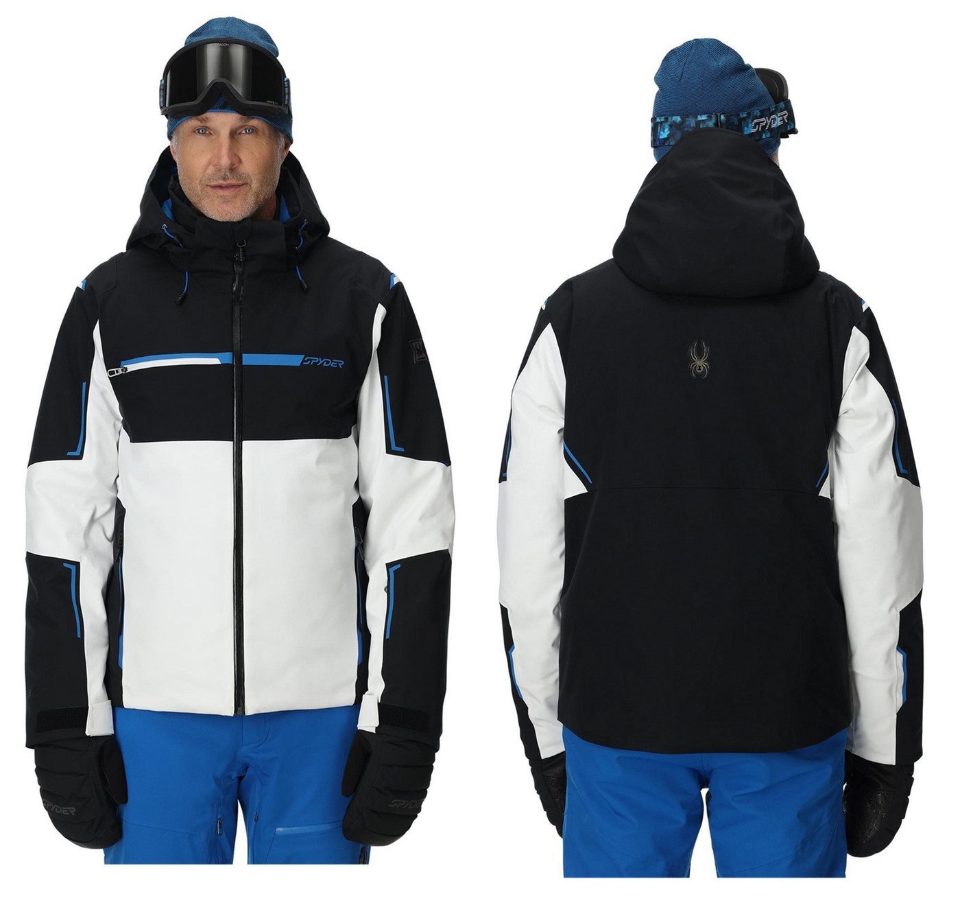 Spyder Skijacke Spyder Titan Jacket Herren Skijacke Winterjacke 38SA075404 WHT Spyder Skijacke Spyder Titan Jacket Herren Skijacke Winterjacke 38SA075404 WHT von Spyder