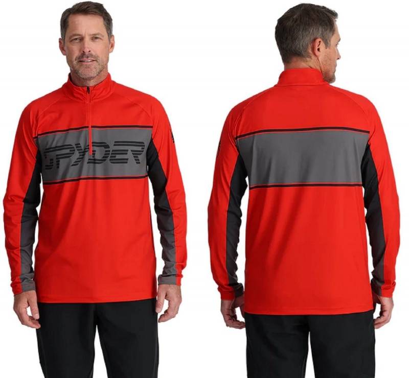 Spyder Strickfleece-Pullover Spyder Bandit Half Zip Fleece Jacket Herren Fleece Pullover 38A485330 von Spyder