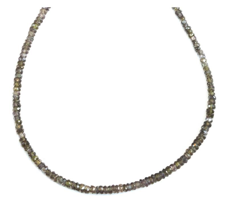 Farbwechsel Granat Halskette 14K Gold 18 19 Zoll Perlen Kettenglied Facettierte Steine Natürliche Erdig Seltene Edelsteine Solid Strang 3 4 Mm von Spyglassdesigns