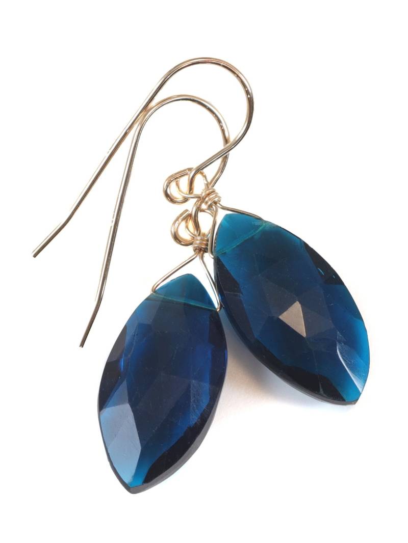 Teal Turmalin Ohrringe Sim Facettiert Teardrop Marquise Sterling Silber Oder 14K Solid Gold Filled Einzigartige Blau Grün Deep Simple Drop Teal Turmalin Ohrringe Sim Facettiert Teardrop Marquise Sterling Silber Oder 14K Solid Gold Filled Einzigartige Blau Grün Deep Simple Drop von Spyglassdesigns
