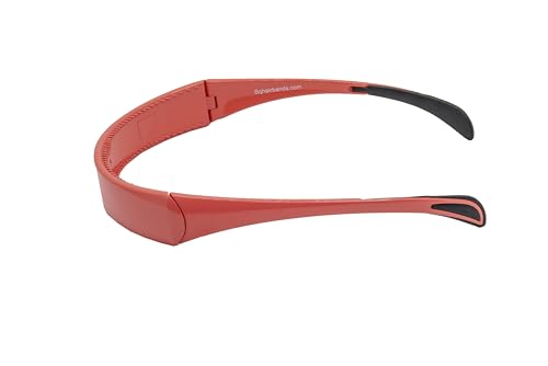 SqHair Das aufklappbare Kopfband passt wie eine Sonnenbrille und bietet Stil ohne Kopfschmerzen (Koralle) von SqHair