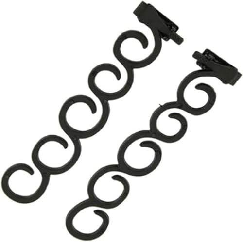 1 Paar für schwarzes Haar Flechten Werkzeug DIY Styling Pferdeschwanz Maker Französisch Zopf Werkzeug für Haar Frauen Mode Haar Styling Clip DIY Französisch Haar Flechten Werkzeug für Haarpflege von SquarezhenBo