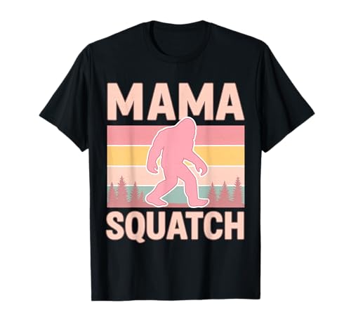 Mama Squatch Bigfoot Mama Sasquatch Yeti Familienmatching T-Shirt Mama Squatch Bigfoot Mama Sasquatch Yeti Familienmatching T-Shirt von Squatchy Matching Family Bigfoot Mama Squatch