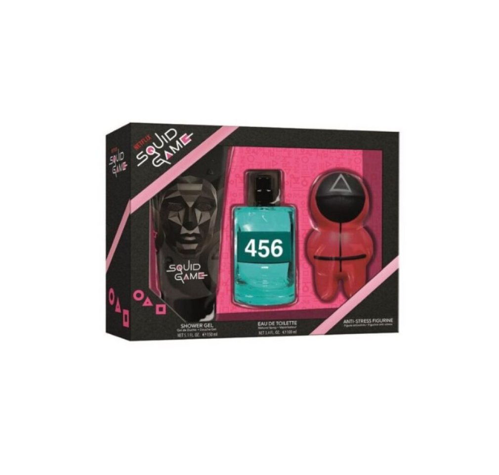 Squid Game Duft-Set Squid Game Eau De Toilette Spray 100ml Set 3 Artikel von Squid Game