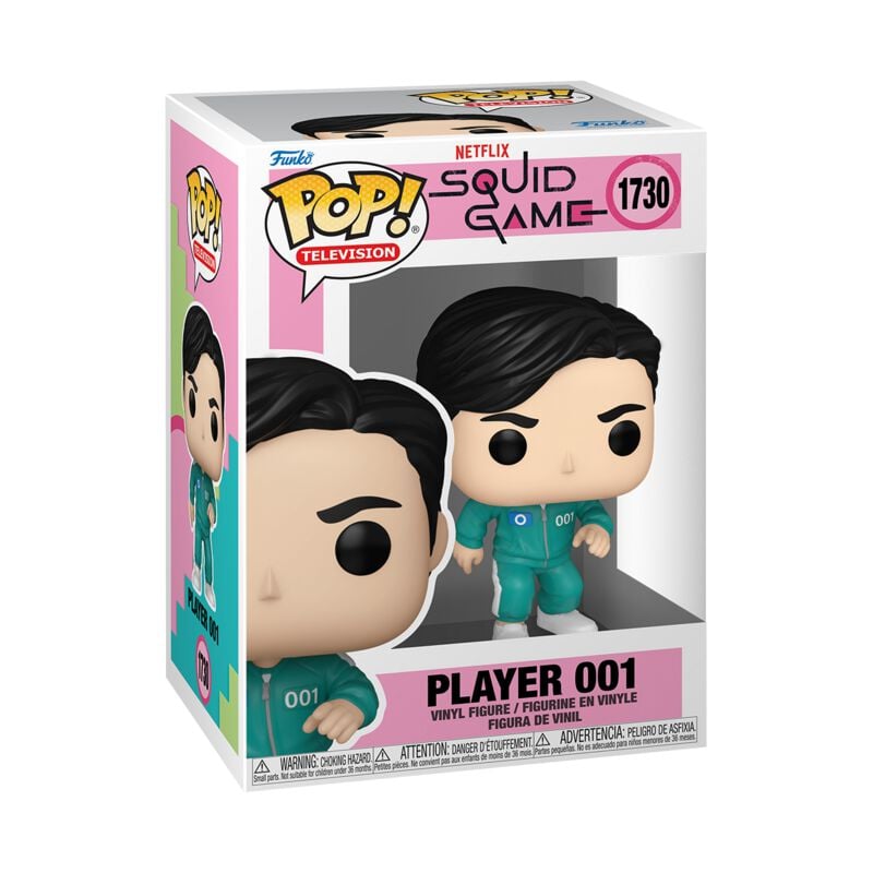 Squid Game Player 001 Vinyl Figur 1730 Funko Pop! multicolor Squid Game Player 001 Vinyl Figur 1730 Funko Pop! multicolor von Squid Game
