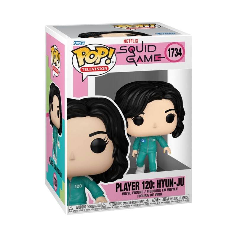 Squid Game Player 120: Hyun-Ju Vinyl Figur 1734 Funko Pop! multicolor von Squid Game