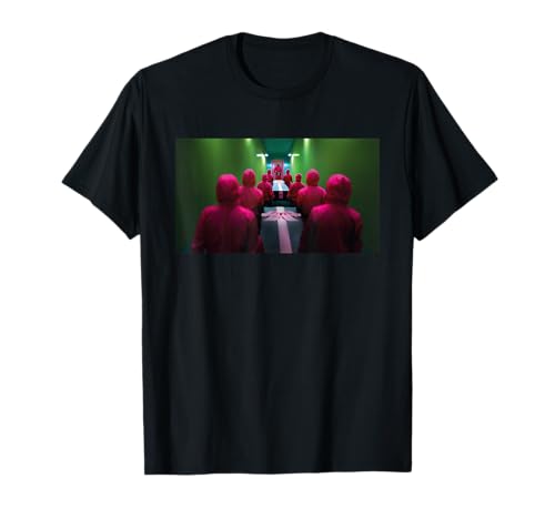 Squid Game The Masked Men Staff Guards Trageboxen T-Shirt von Squid Game