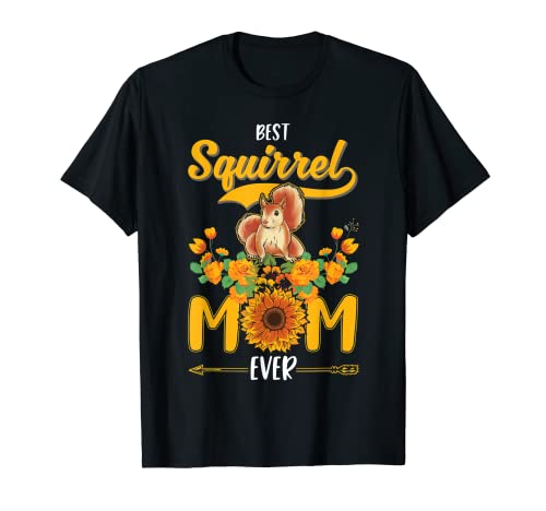 Beste Eichhörnchen Mama T-Shirt von Squirrel Baumhörnchen Grauhörnchen Kleidung