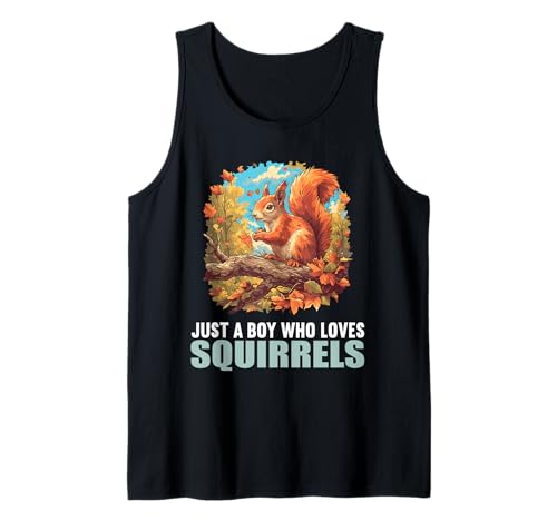 Herren Squirrel Eichhörnchen Tank Top Herren Squirrel Eichhörnchen Tank Top von Squirrel Eichhörnchen Tier Shop