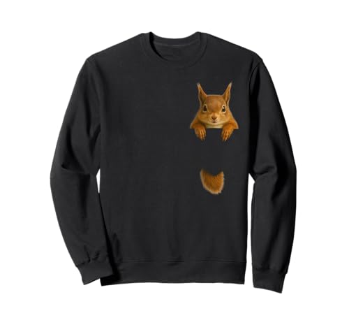 Niedliche Eichhörnchentasche, lustiges Geschenk für Männer, Frauen, Teenager, Kinder Sweatshirt Niedliche Eichhörnchentasche, lustiges Geschenk für Männer, Frauen, Teenager, Kinder Sweatshirt von Squirrel In Pocket Apparel Gifts Graphic Tees