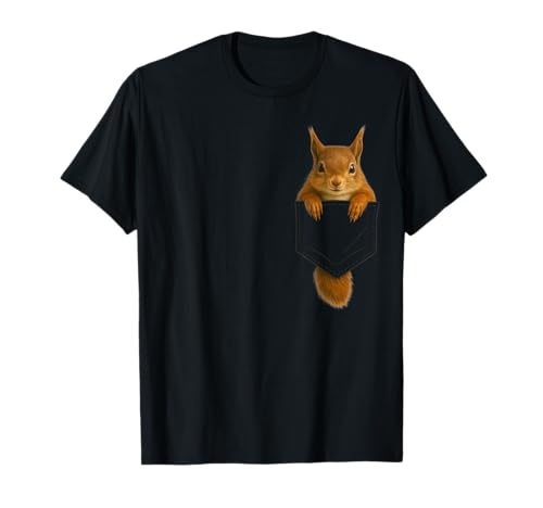Niedliche Eichhörnchentasche, lustiges Geschenk für Männer, Frauen, Teenager, Kinder T-Shirt Niedliche Eichhörnchentasche, lustiges Geschenk für Männer, Frauen, Teenager, Kinder T-Shirt von Squirrel In Pocket Apparel Gifts Graphic Tees